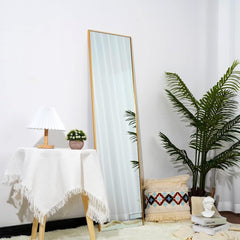 Standing Full Length Floor Mirror 2-in-1
